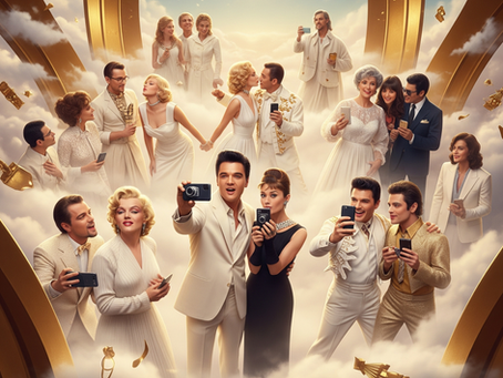 Selfie heaven by Nano Banana Elvis Audrey Hepburn Marilyn Monroe