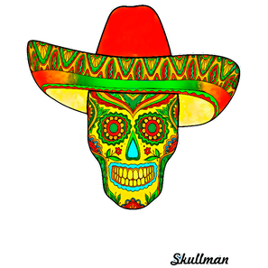 Sugar Skull T-Shirt Design (43).png