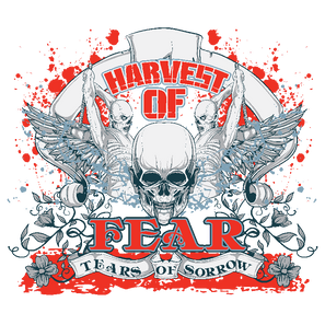 Skull Art T-Shirt Design (79).png