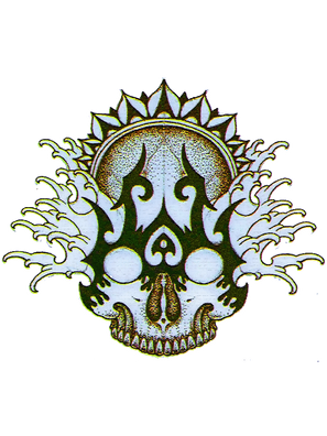 Grey Skull T-Shirt Design (84).png