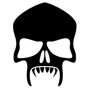 Black Skull T-Shirt Design (73).png