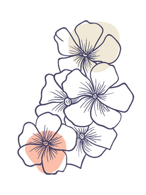 Line Art Flower T-Shirt Design (21).png