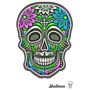 Sugar Skull T-Shirt Design (36).png