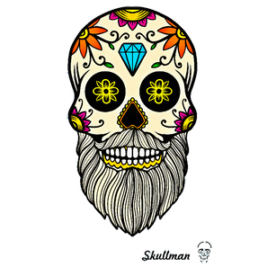 Sugar Skull T-Shirt Design (49).png