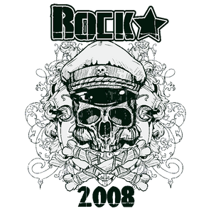 Skull Art T-Shirt Design (87).png