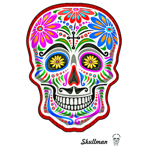 Sugar Skull T-Shirt Design (40).png