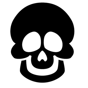 Black Skull T-Shirt Design (62).png