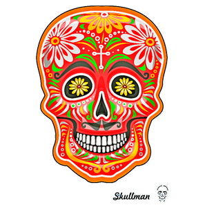 Sugar Skull T-Shirt Design (42).png