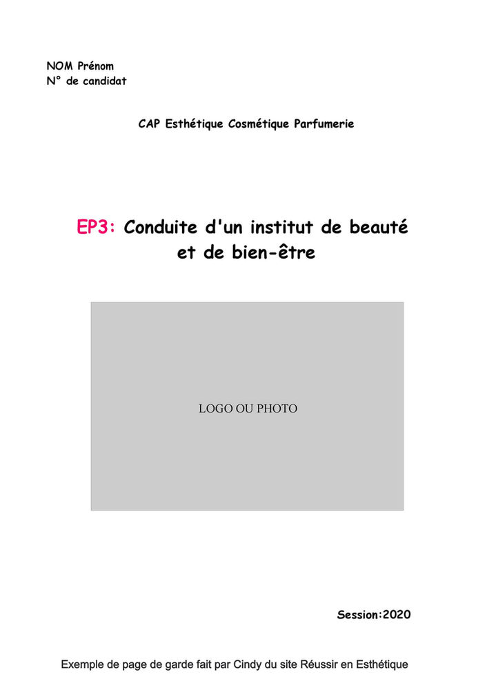 Le dossier et l'oral de vente