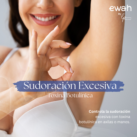 Tratamiento para la sudoracion excesiva con botox toxina botulinica en Bogota