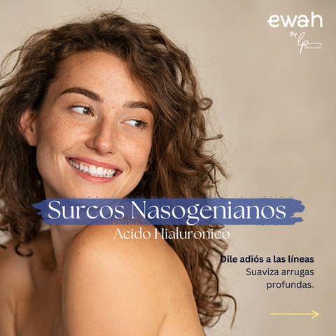 Tratamiento con relleno para surcos nasogenianos sin cirugia con acido hialuronico, en Bogota
