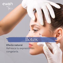 Botox con efecto natural, elimina lineas de expresion sin congelar tu expresion, en Bogota