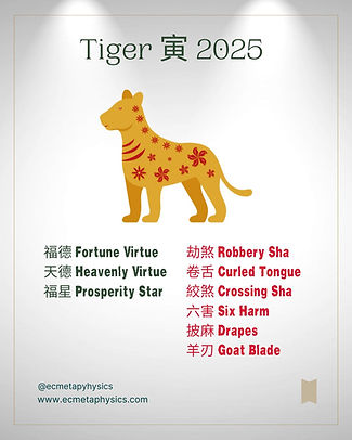 Tiger 2025 Zodiac