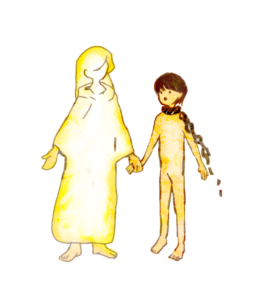 のろいの運命からの解放