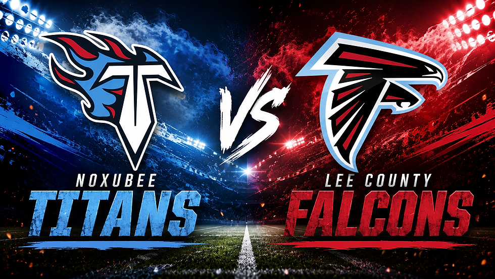 NOXUBEE TITANS VS LEE COUNTY FALCONS