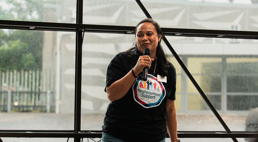 Tai Papali'i, Community Activator for Neighbourhood Support NZ.