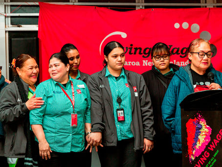 Airport cleaners demand fair pay and dignity