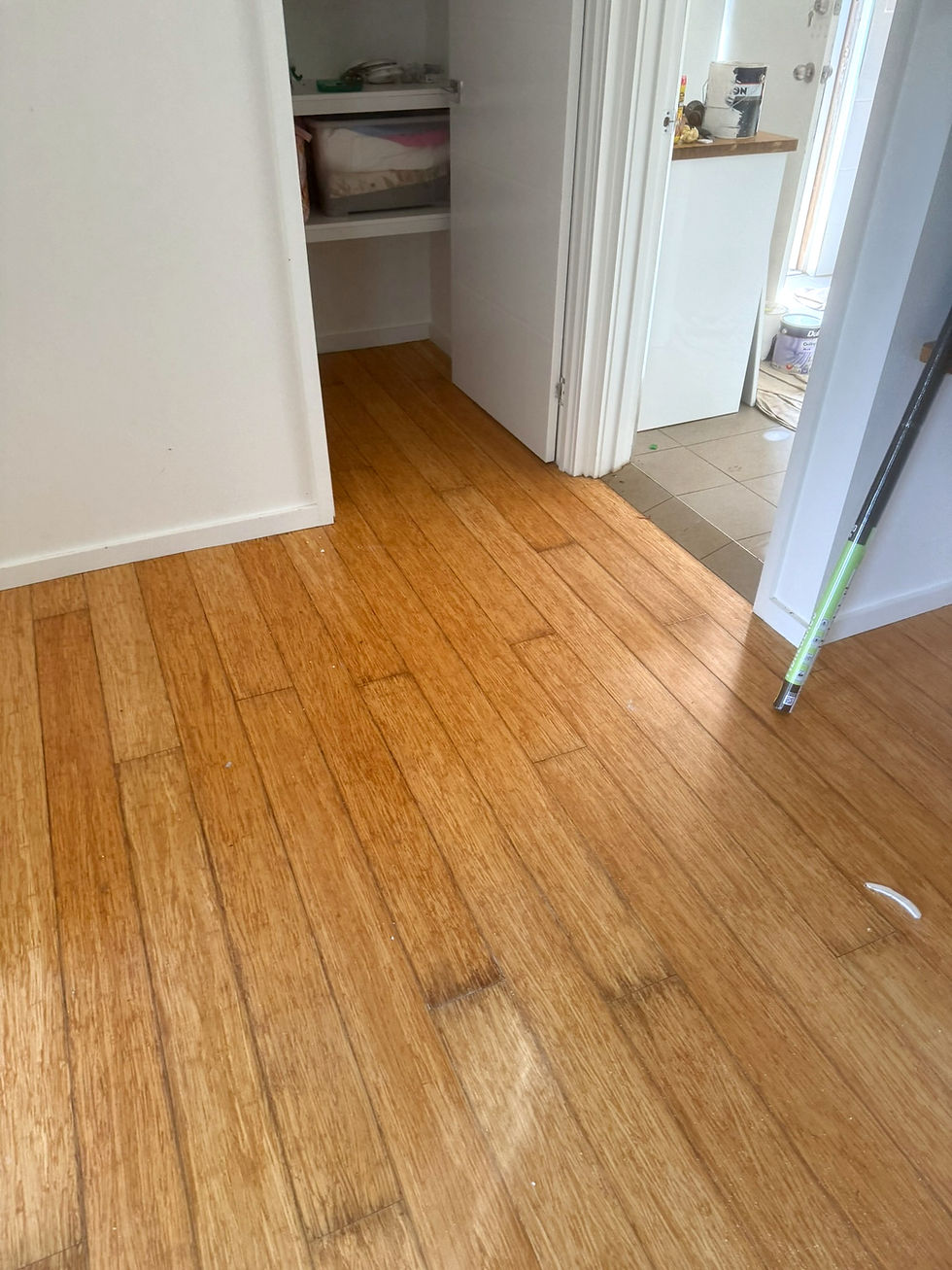 Flooring finished