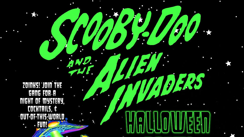 Scooby Doo & The Alien Invaders Halloween Party