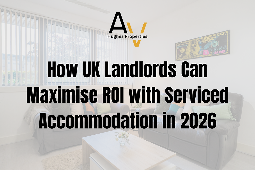 How UK Landlords Can Maximise ROI with Serviced Accommodation in 2026
