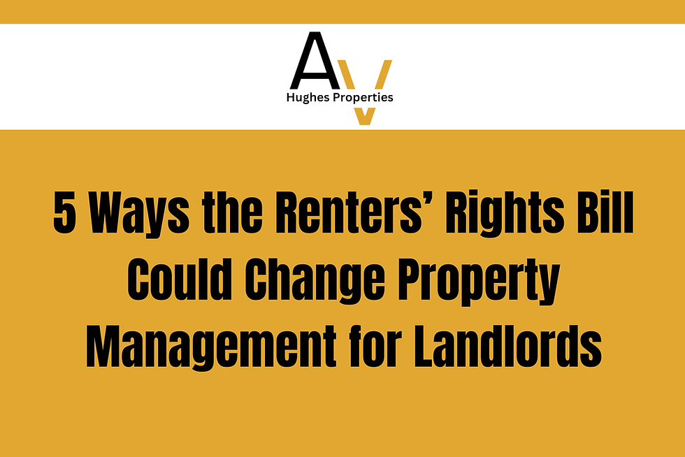 5 Ways the Renters’ Rights Bill Could Change Property Management for Landlords