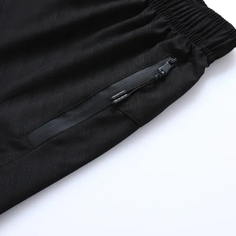 Miniatura: Men's 2-in-1 Running Sweatpants with Zipper Pockets and Shorts