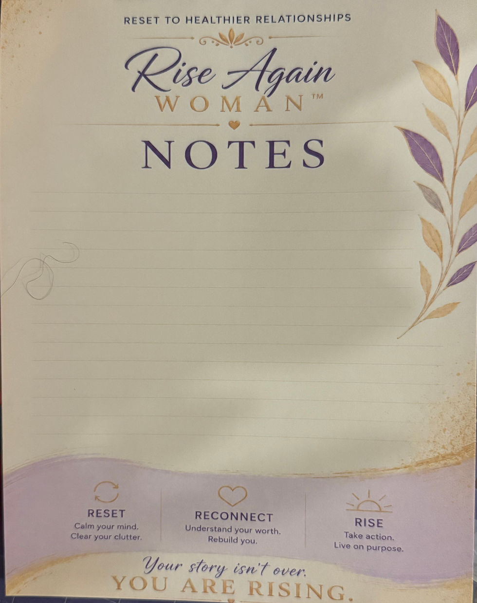Thumbnail: Custom stationery notepads - 25 pages