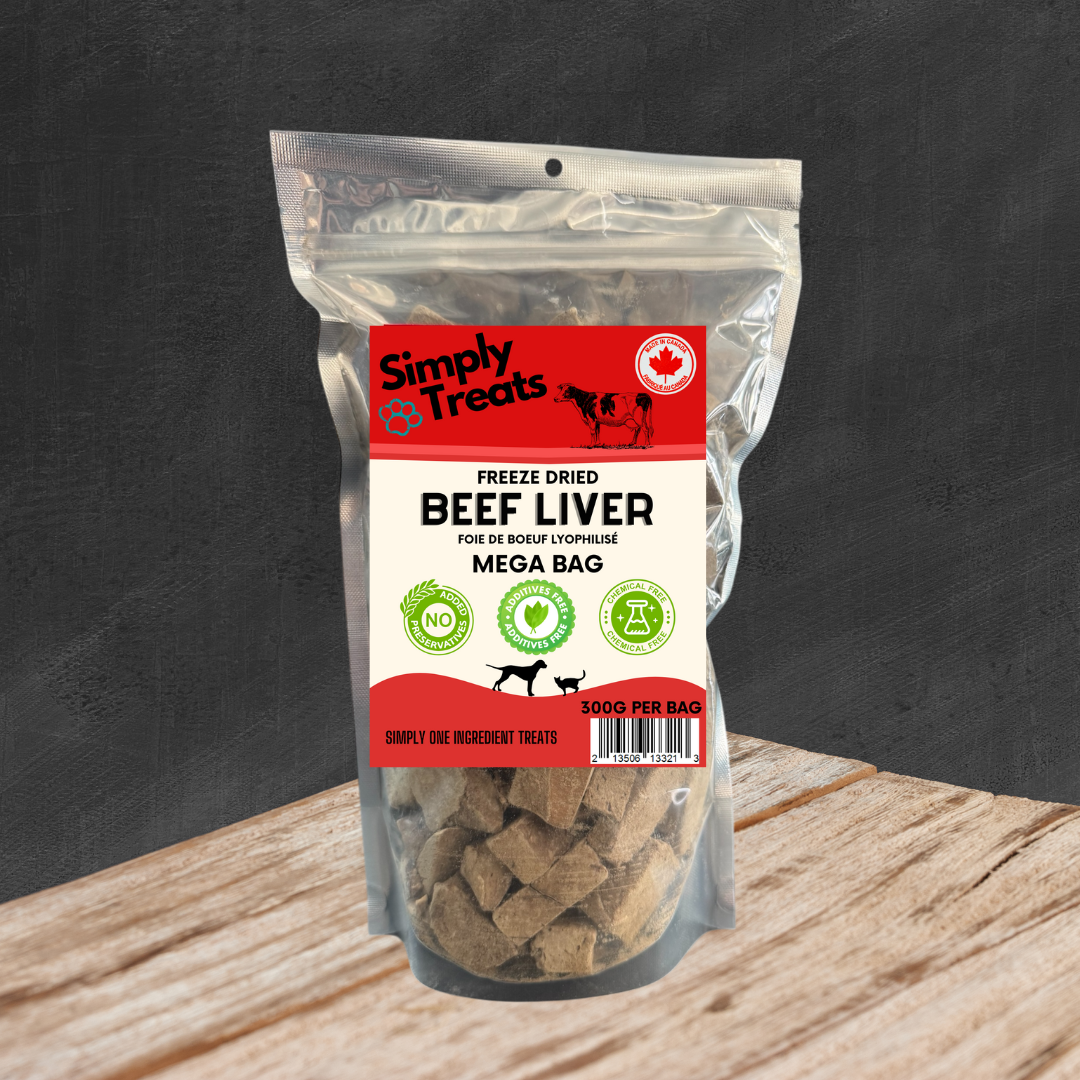 Simply Treats - Freeze Dried Beef Liver - 300G