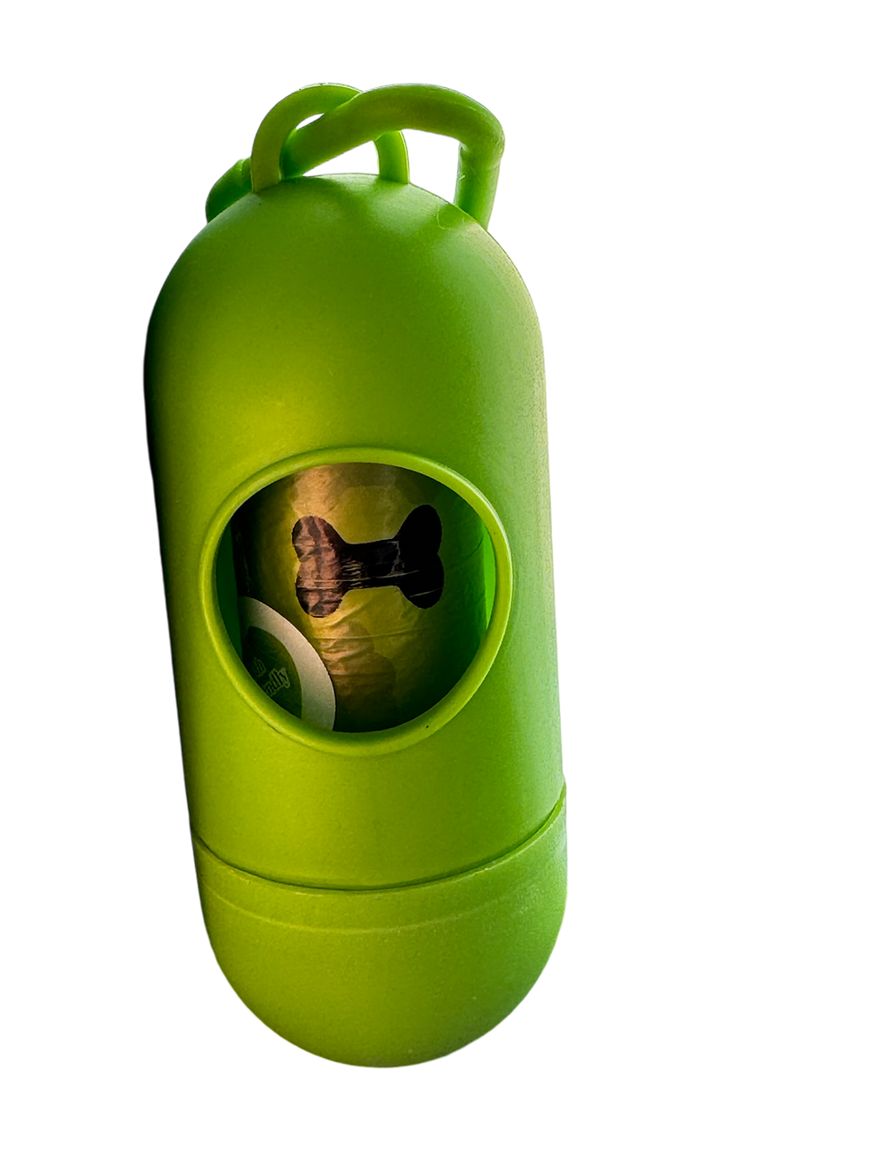 POOP BAG HOLDER WITH BAGS