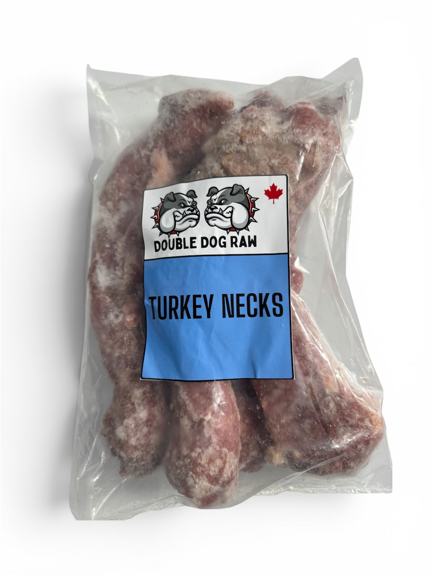 Double Dog Raw - Turkey Necks - 4PCS (approx 4-4.5lb)