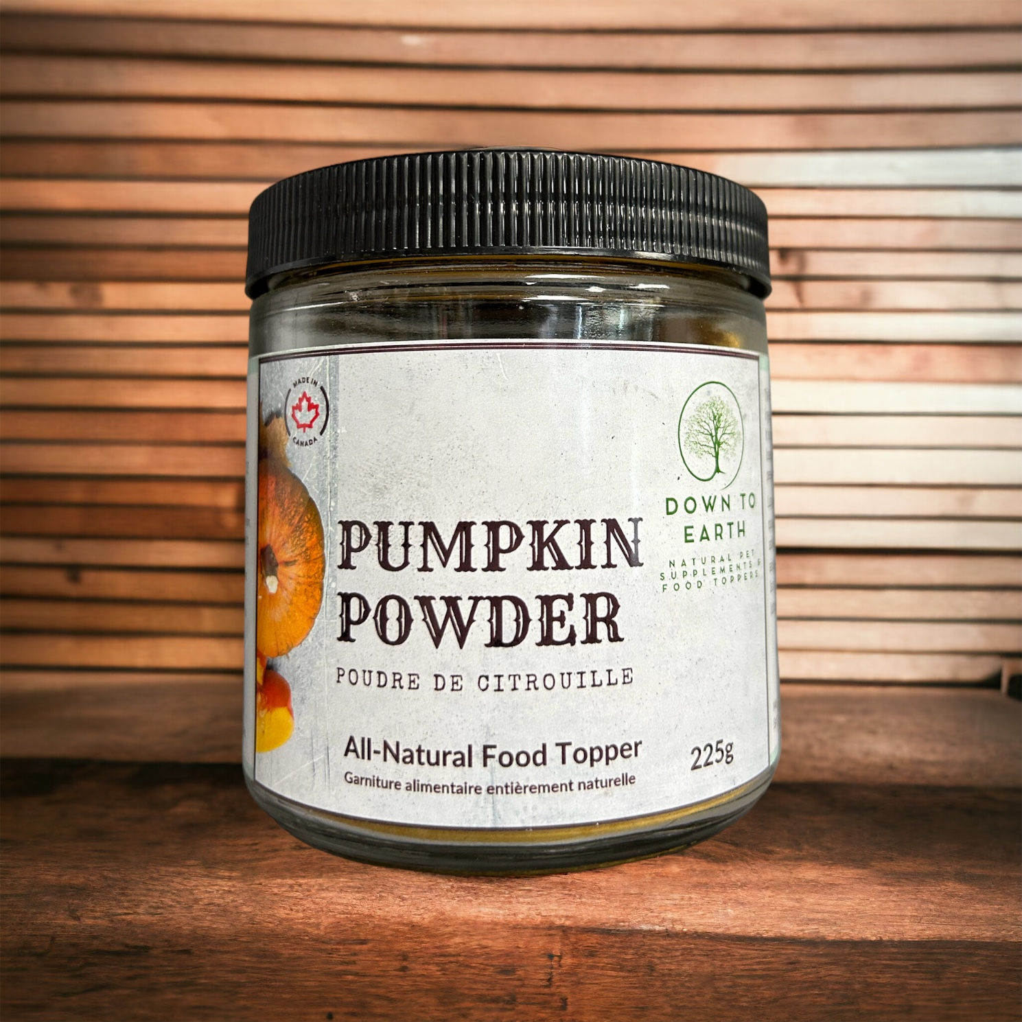 Down to Earth - Pumpkin Powder - 225g front