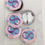 Thumbnail: Birthday badge - Numbers 1-9| Mini badge 31 mm | Pink 