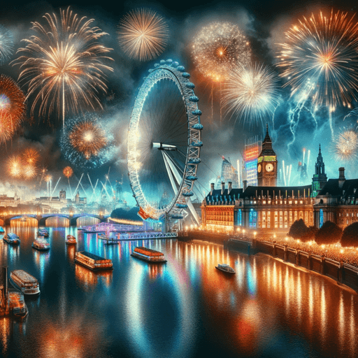 New year's eve in London