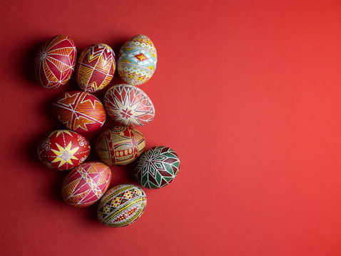 Ukrainian Pysanky Easter Eggs