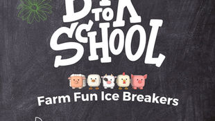 Back to School Farm Fun Ice Breakers