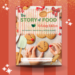 Unleash the Magic of the Season with our Story of Food Holiday Edition Kids Cookbook!