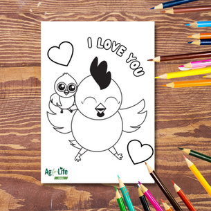 Mother's Day Colouring Page