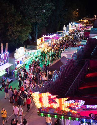 46_Buemplizer_Chilbi_2023 Lunapark Nacht Octopus Crazy Hotel Muri Jürg Werner Laubscher Bümplizer-Chilbi Verein