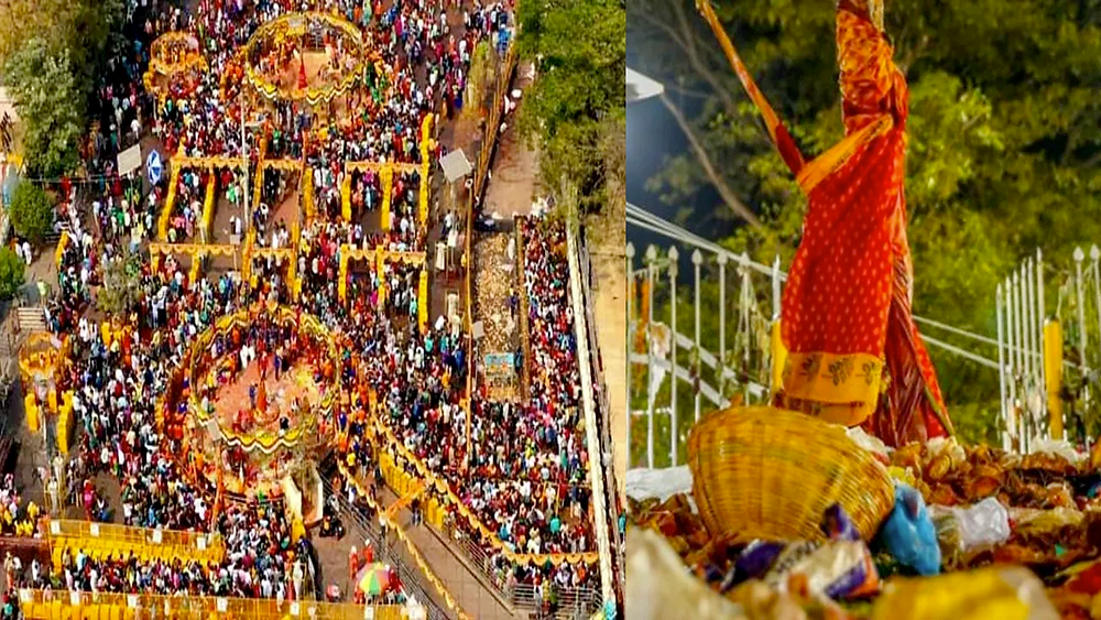Medaram Sammakka Saralamma Jatara Begin From February 21st To 24th Ready To All Arrangements π