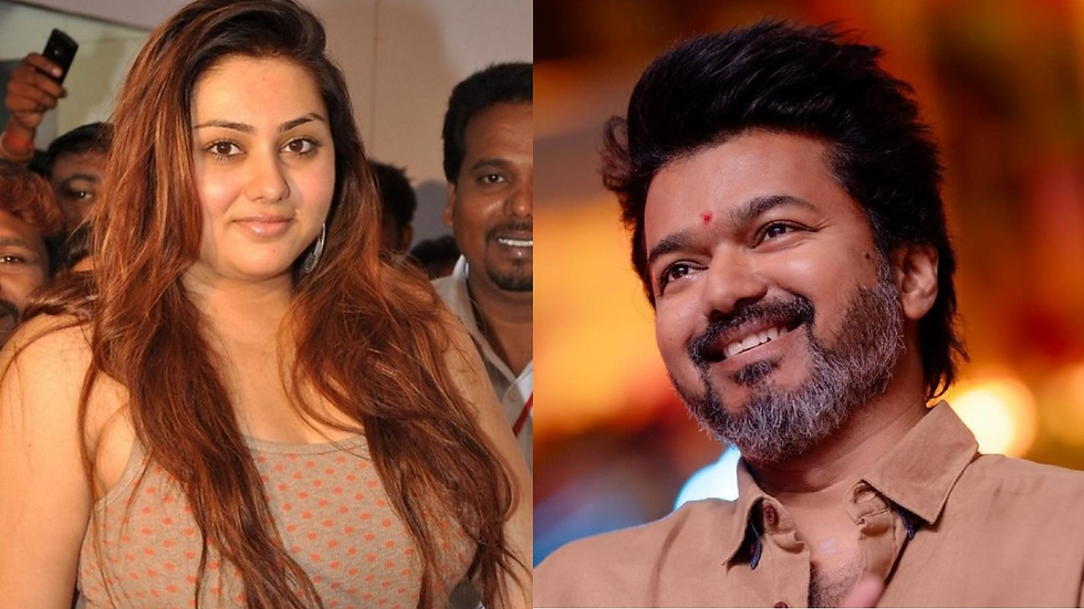 Heroine Namitha Announced That Will Compete Against Hero Vijay In Assembly Elections🗳️✨