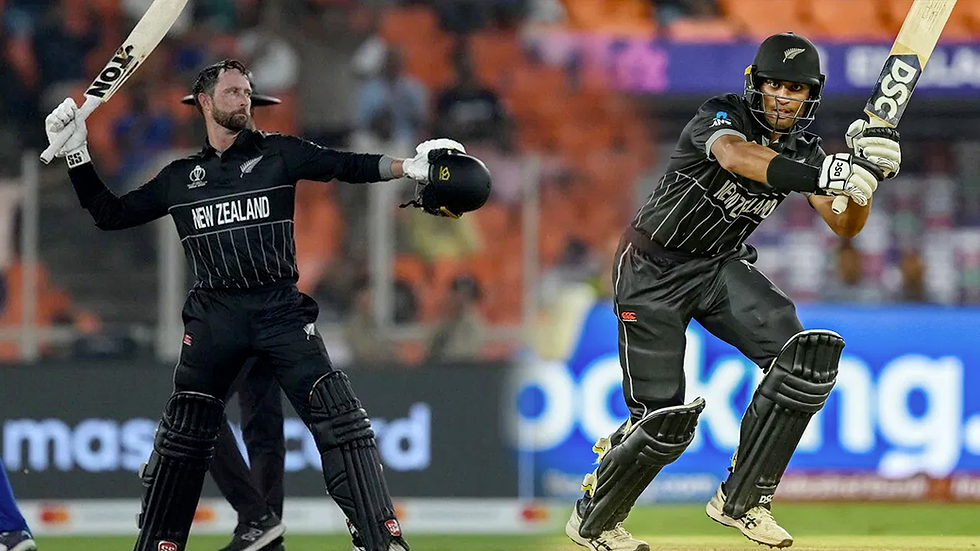 Ravindra, Conway Unbeaten Centuries Help New Zealand Thrash England by 9 Wickets