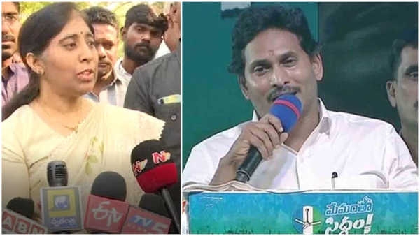 Ys Sunitha Reddy Counter To Jagan Comments