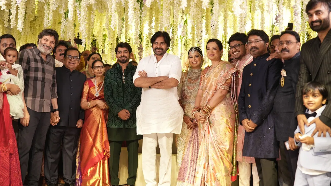 Magnificently 🎉 Brahmanandam second son Siddharth’s marriage
