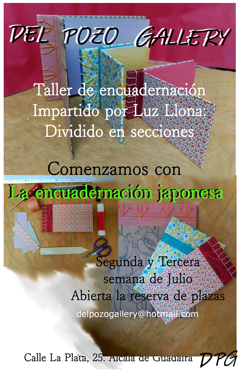 Taller de encuadernación. Japonesa