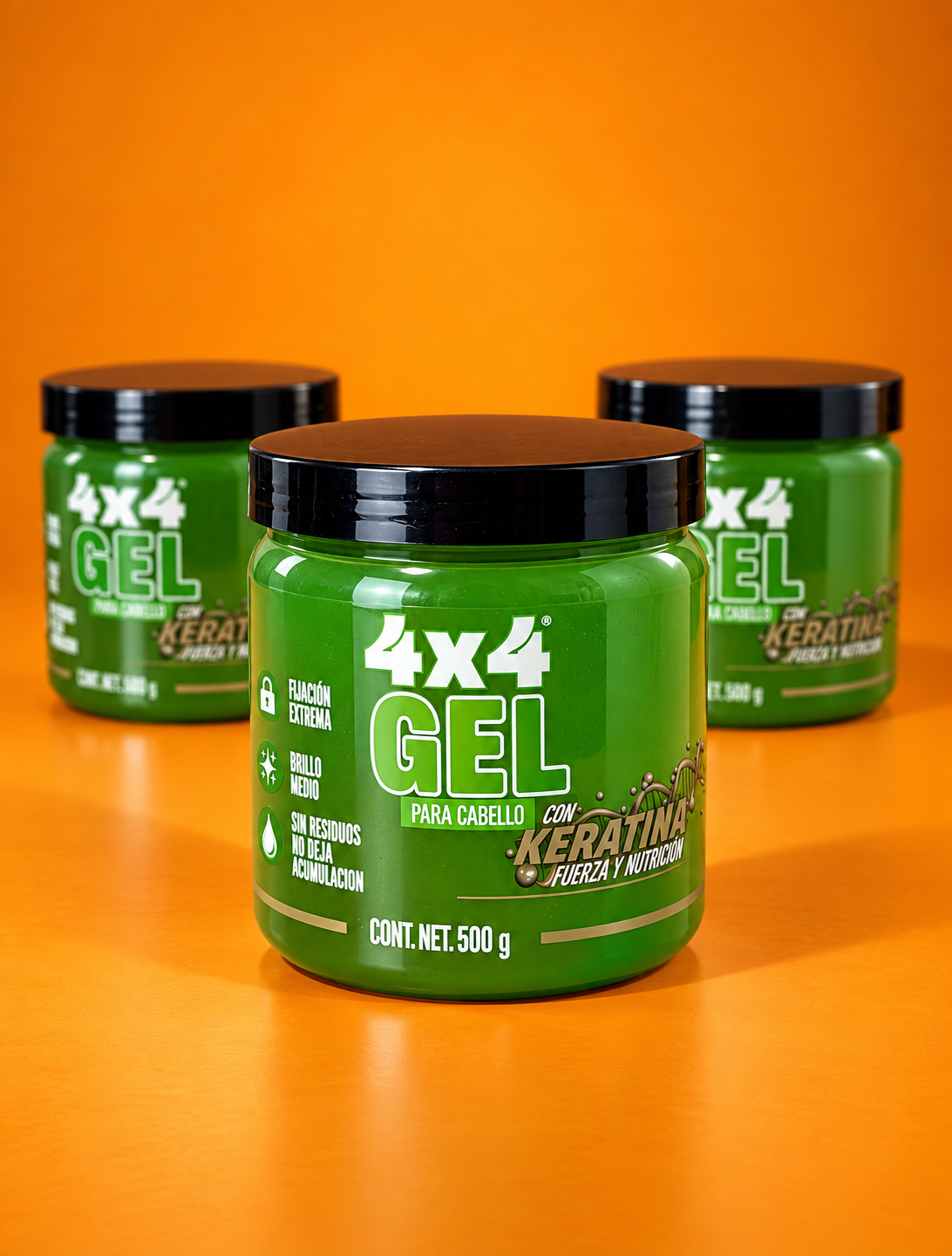 Gel Profesional con KERATINA
