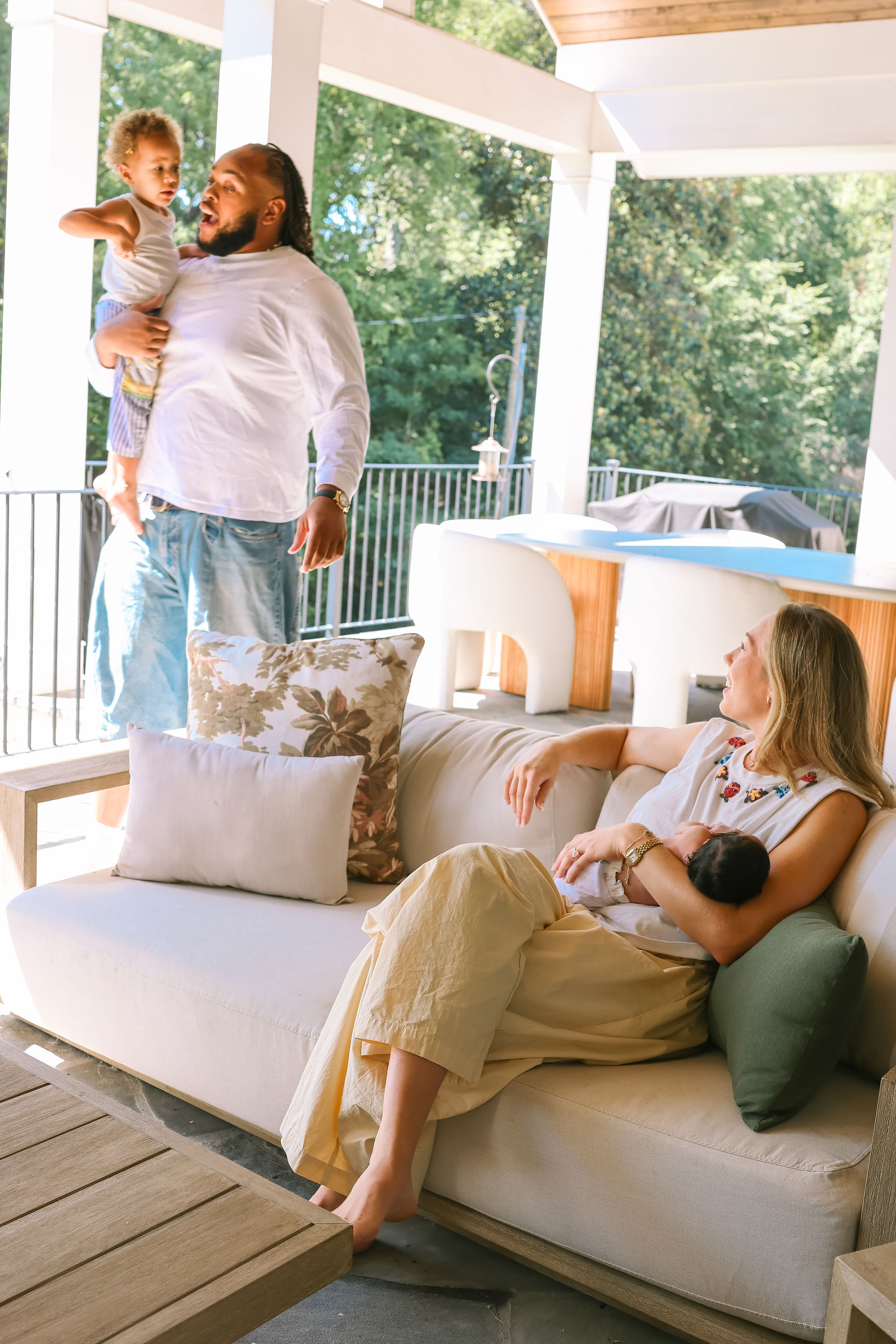 charlotte in-home newborn session