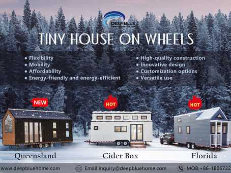 Redefining Home: Light Steel Prefab Tiny Houses on Wheels