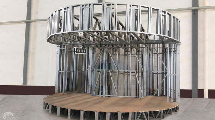 high quality light steel frame