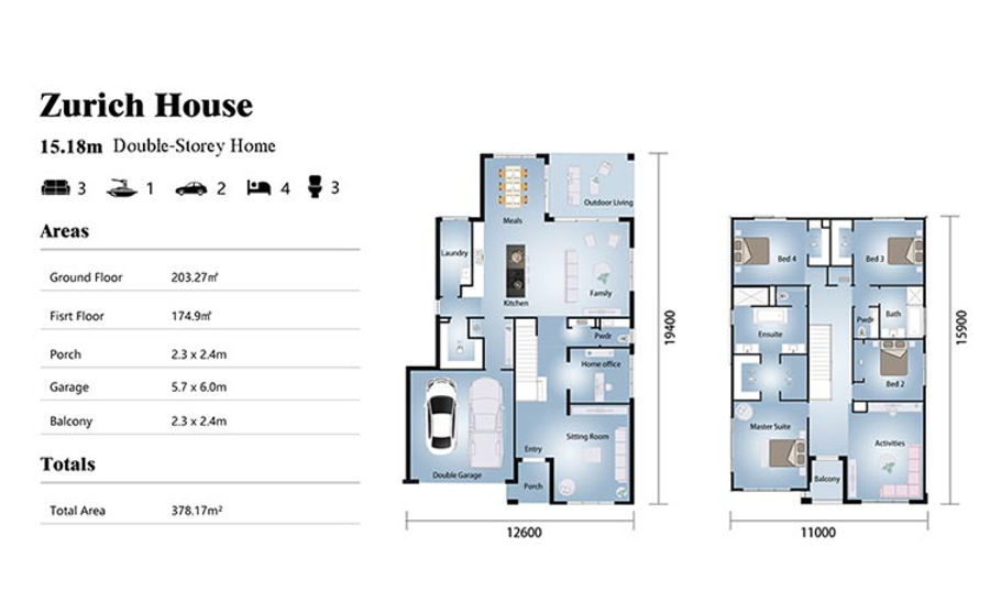 Ready floor plan