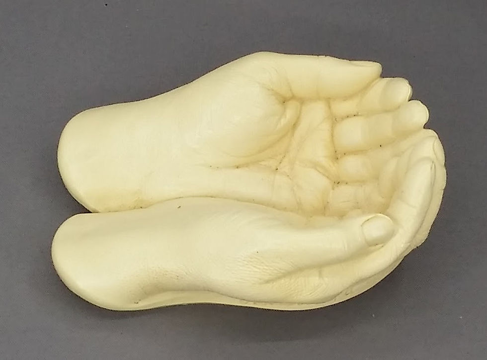 Thumbnail: Medium Double Miniature Offering Hands